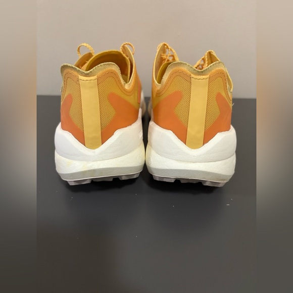 Adidas Women’s Terrex Agravic Speed Trail Running Shoes, Size 8.5,yellow &orange - Picture 4 of 14